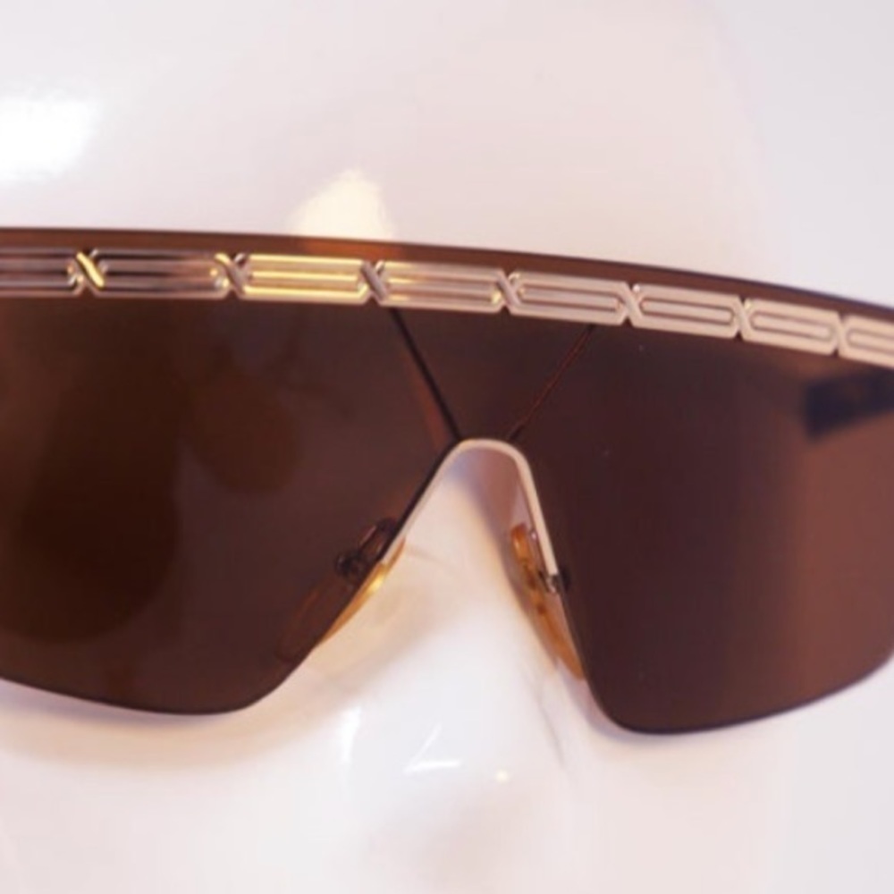 Nazareno Gabrielli Elegant Mask Vintage Luxury Sunglasses